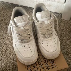 Nike Classic White Air Force 1 Sneakers